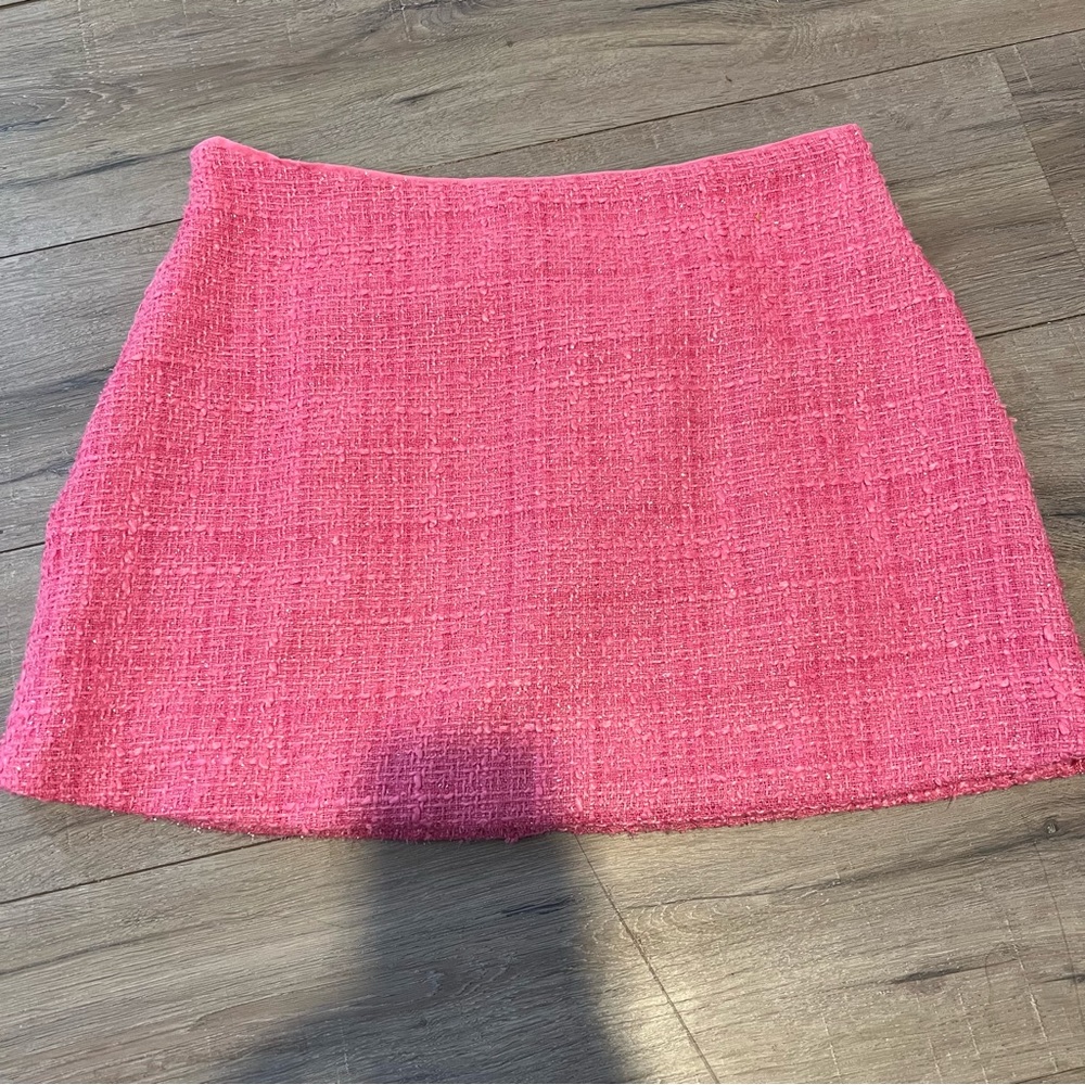 🌸NEVER WORN🌸 PINK TWEED SKIRT